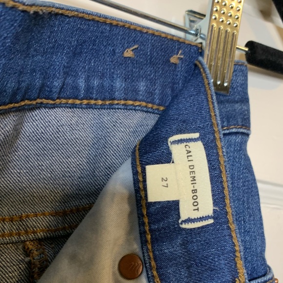 Madewell kick crop high rise jeans - Picture 5 of 7